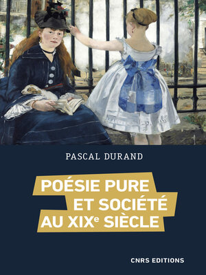 cover image of Poésie pure et société au XXe siècle